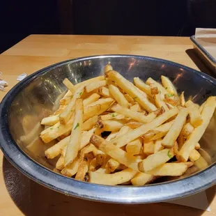 Cold fries. For $3.75, very unimpressive.