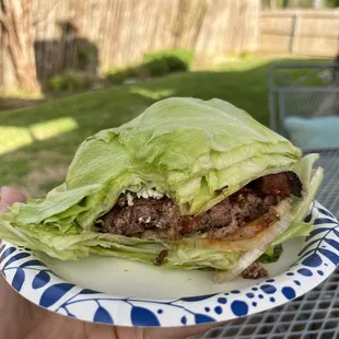 My well done (medium rare) Buffalo burger