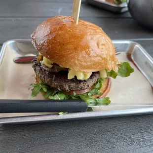 Truffle Mac Burger
