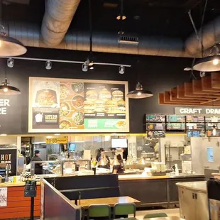 interior, sushi and sashimi