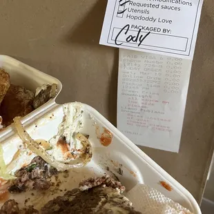 No goat cheese requested twice...