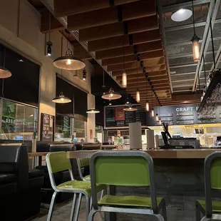 interior, tacos