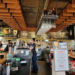 interior, sushi and sashimi