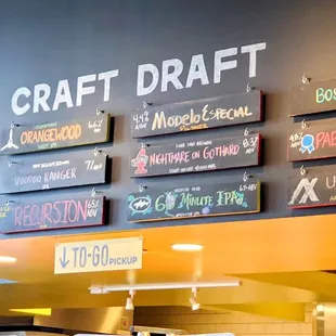 Small but good beer selection!