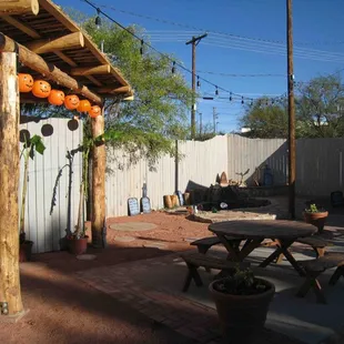 Back patio