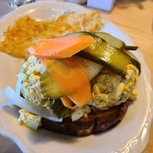 Deviled Egg Sandwich