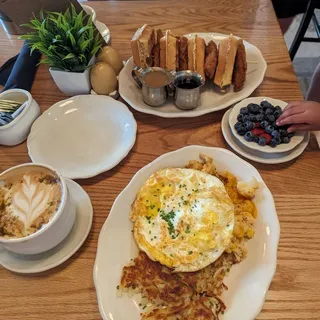 Blackened Cauliflower & Fried Egg - GF V