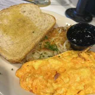 Pimento Cheese Scramble - V