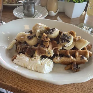 Banana Churro Waffle - V