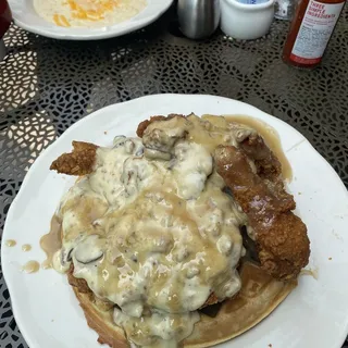 Southern Fried Chicken & Waffles