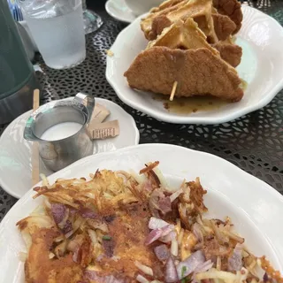 Loaded Hash Browns - GF