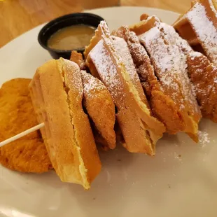 Chicken and waffles