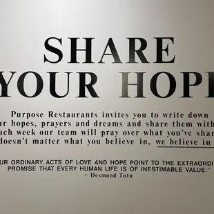 I was just hoping for a good breakfast.