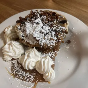 Salted Cinnamon Roll Waffles