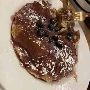 Wild Blueberry Pancakes
