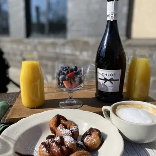 Hope Mimosa Board and Donut Basket