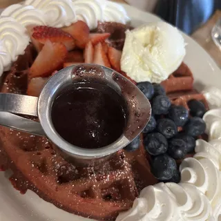 Red Velvet Waffle - V