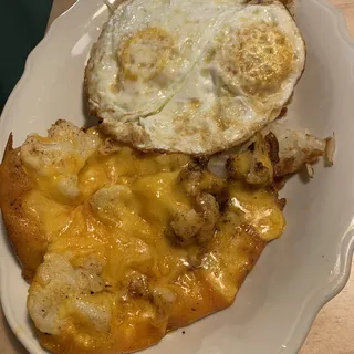 Blackened Cauliflower & Fried Egg - GF V