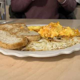 Pimento Cheese Scramble - V