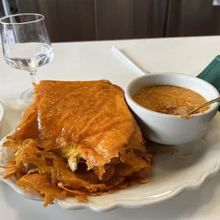 Cheddar Cheese French Toast - V