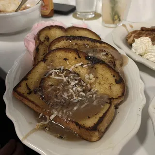 Pi-a Colada French Toast - V