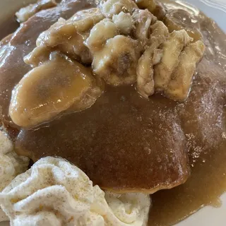 Banana Bread Pancakes - V