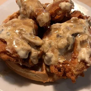 Southern Fried Chicken & Waffles