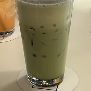 White Chocolate Matcha Latte