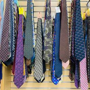 New and Vintage ties