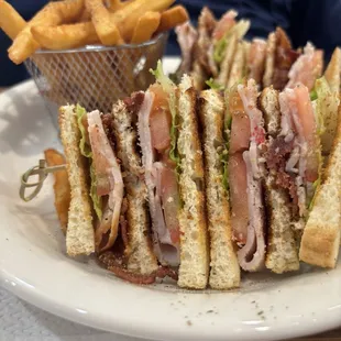 Turkey Club sandwich