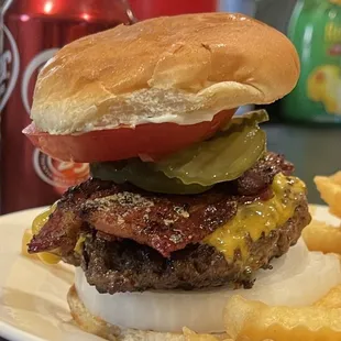 Bacon Cheeseburger from Heaven.