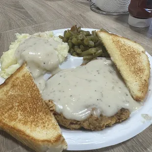 Chicken fried steak!!