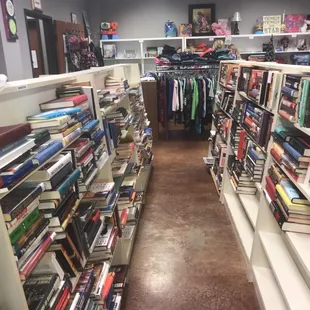 A wide assortment of books!