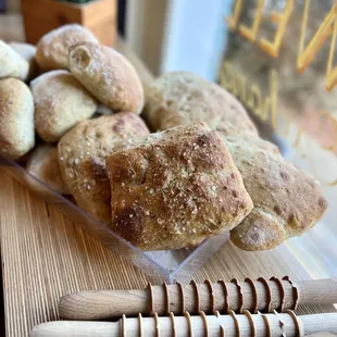 Freshly baked bread