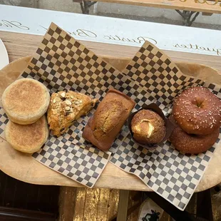 Baked goods available every day