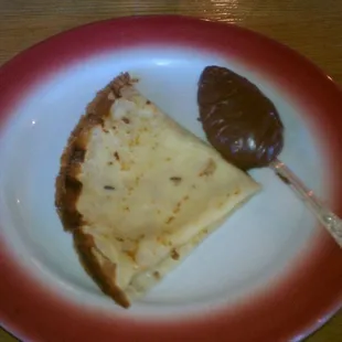 Banana Nutella Crepes