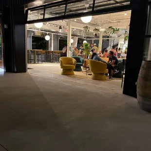 a group of people sitting at a table