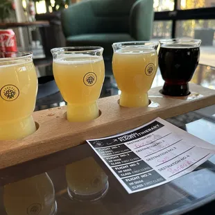 3 Hazy IPAs and 1 Black IPA. The first &quot;Excess&quot; was my favorite