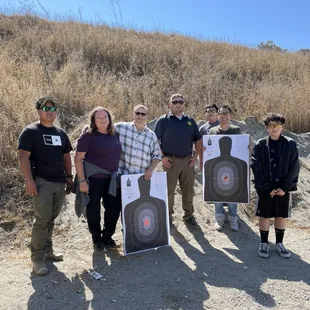 Beginnings class for basic pistol or pistol 1. Great turn out and warm weather.