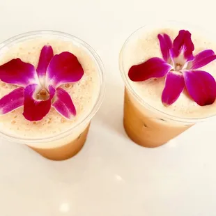 Summer menu drink: Painface Killah- Iced coffee, pineapple, and toasted coconut