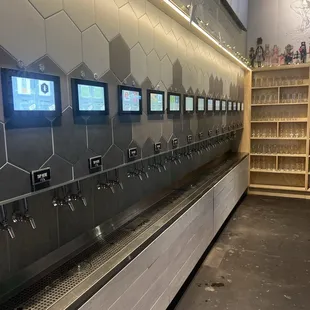 Wall of tap