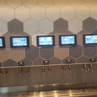 Self serve taps