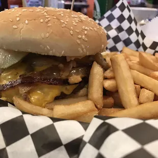 Belly Buster burger
