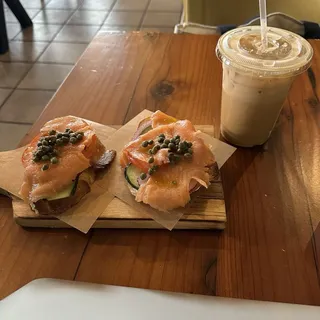 Lox on Toast