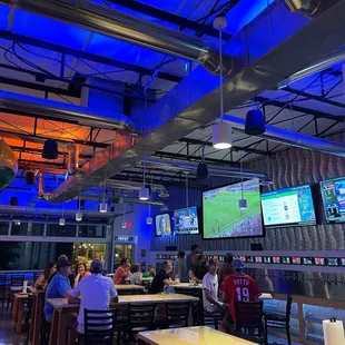 Great environment to watch your favorite sports team.