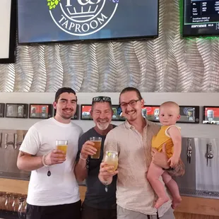 3 Generations - all of them happy to have found Hops &amp; Berry!