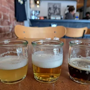 Beer samples