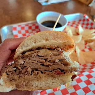 Smoked Prime Rib Dip or French Dip