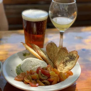Burrata Bruschetta