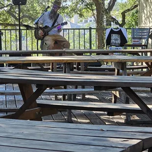 Live music on select days/times